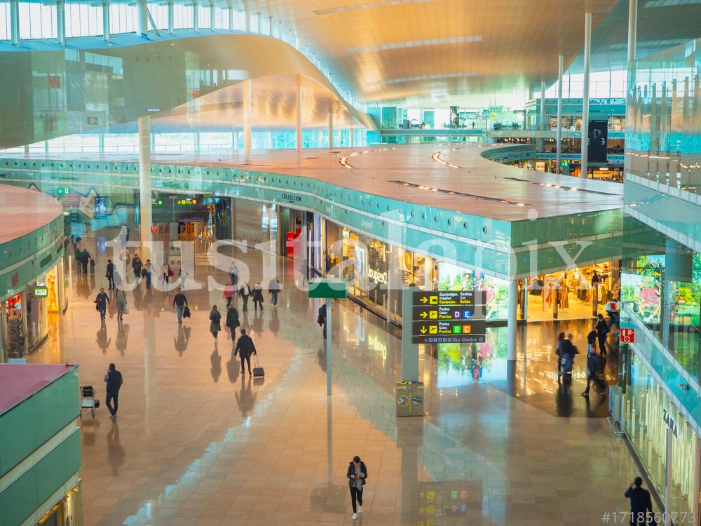 Terminal de l'aeroport de Barcelona